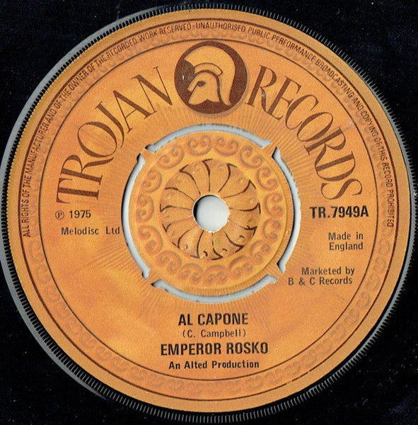 Emperor Rosko / The Main Men : Al Capone / Anna (7", Single)