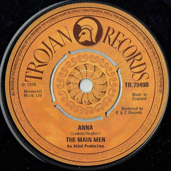Emperor Rosko / The Main Men : Al Capone / Anna (7", Single)
