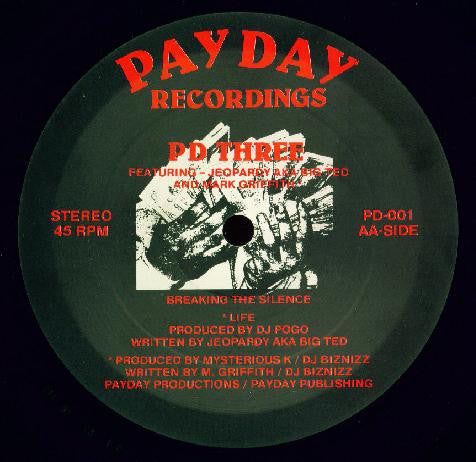 PD Three* : Syncopated, Noisy, Music (Played As Accompaniment To Dancing) (12")