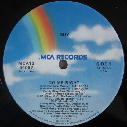 Guy : Do Me Right (12", Single)