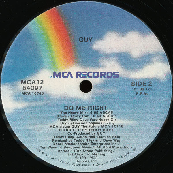 Guy : Do Me Right (12", Single)