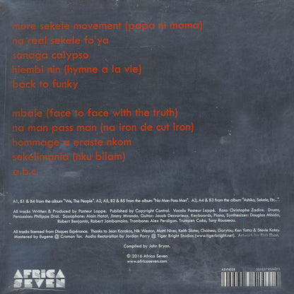 Pasteur Lappé : African Funk Experimentals 1979 - 1981 (LP, Comp)
