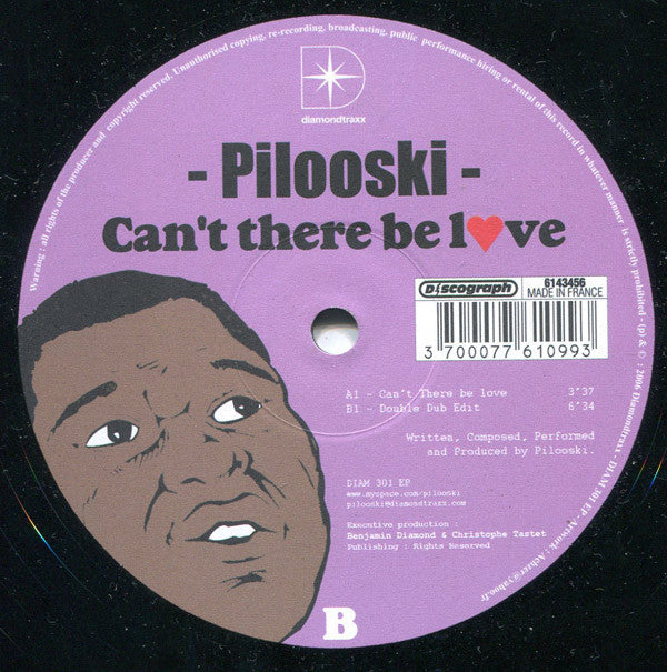 Pilooski : Can't There Be Love (12")