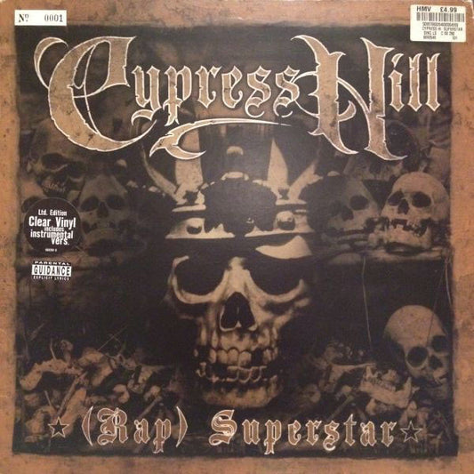 Cypress Hill : (Rap) Superstar (12", Ltd, Num, Cle)