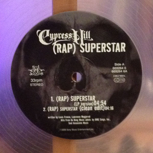 Cypress Hill : (Rap) Superstar (12", Ltd, Num, Cle)