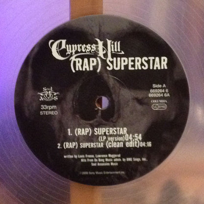 Cypress Hill : (Rap) Superstar (12", Ltd, Num, Cle)
