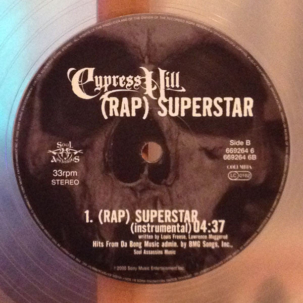 Cypress Hill : (Rap) Superstar (12", Ltd, Num, Cle)