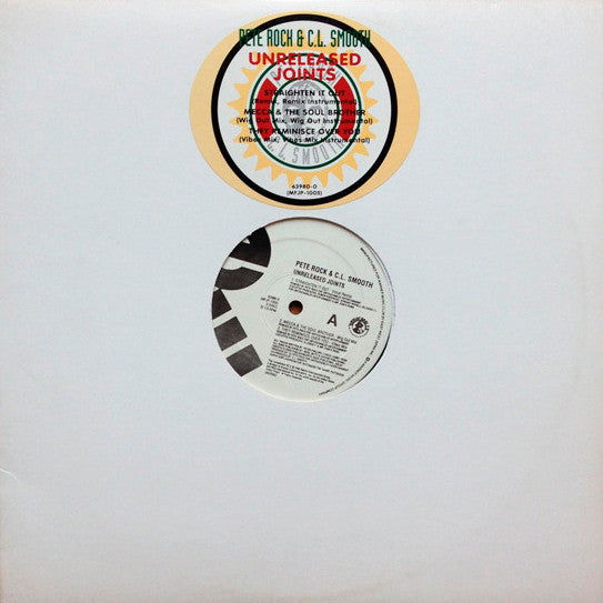 Pete Rock & C.L. Smooth : Unreleased Joints (12", Ltd)