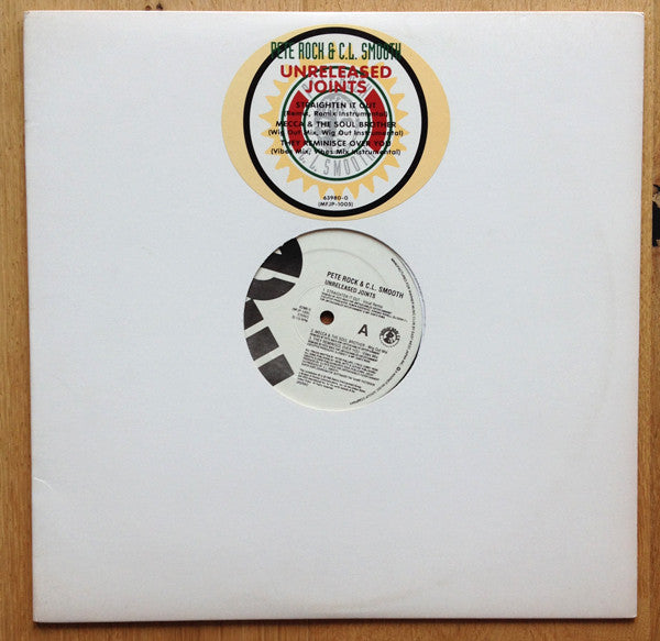 Pete Rock & C.L. Smooth : Unreleased Joints (12", Ltd)