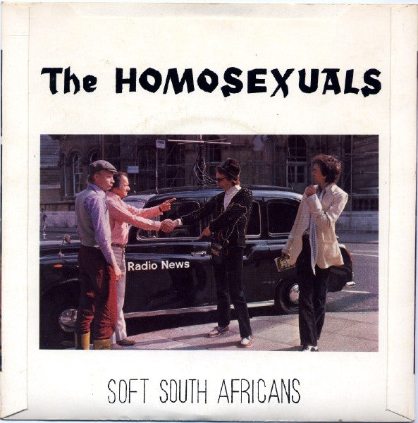 The Homosexuals : Hearts In Exile (7", Single)