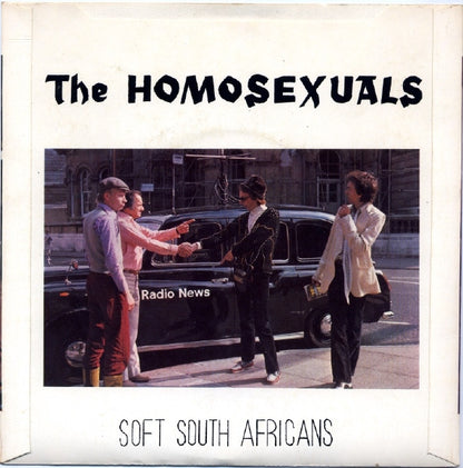 The Homosexuals : Hearts In Exile (7", Single)