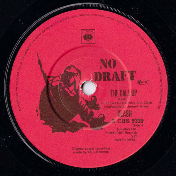 The Clash : The Call Up (7", Single)