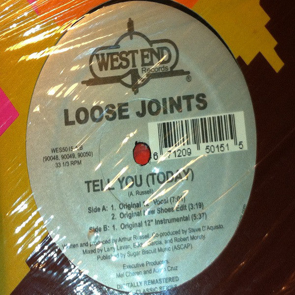 Loose Joints : Tell You (Today) (12", RE, RM)
