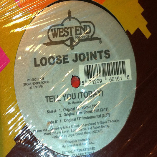 Loose Joints : Tell You (Today) (12", RE, RM)