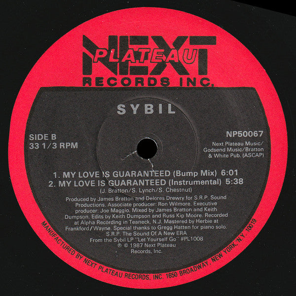 Sybil : My Love Is Guaranteed (12")