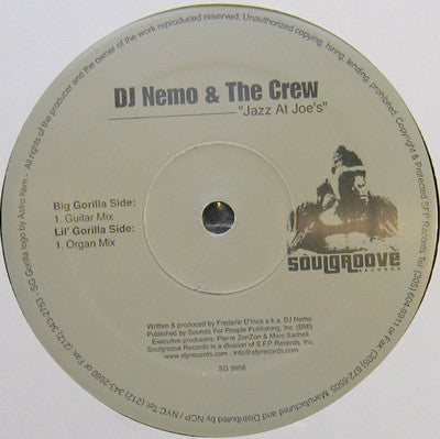 DJ Nemo & The Crew : Jazz At Joe's (12")