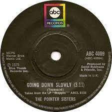 Pointer Sisters : Going Down Slowly (7", Single)