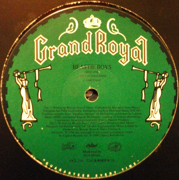 Beastie Boys : Get It Together (10", Single)