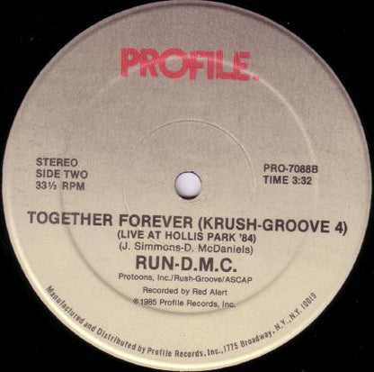 Run-DMC : Can You Rock It Like This (12")