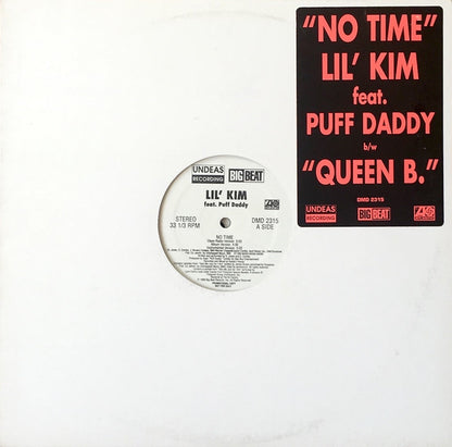 Lil' Kim Feat. Puff Daddy : No Time / Queen B (12", Single, Promo)