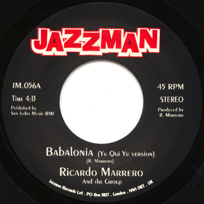 Ricardo Marrero And The Group* : Babalonia (7", Single)