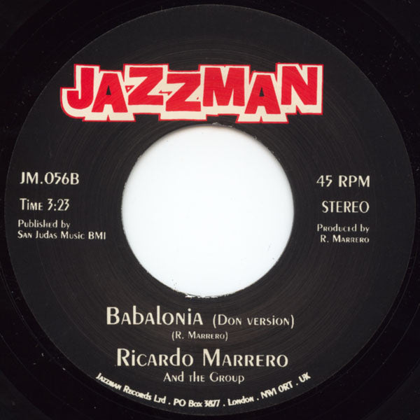 Ricardo Marrero And The Group* : Babalonia (7", Single)