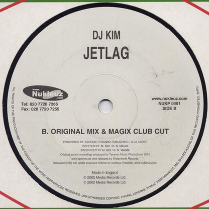 DJ Kim : Jetlag (12")
