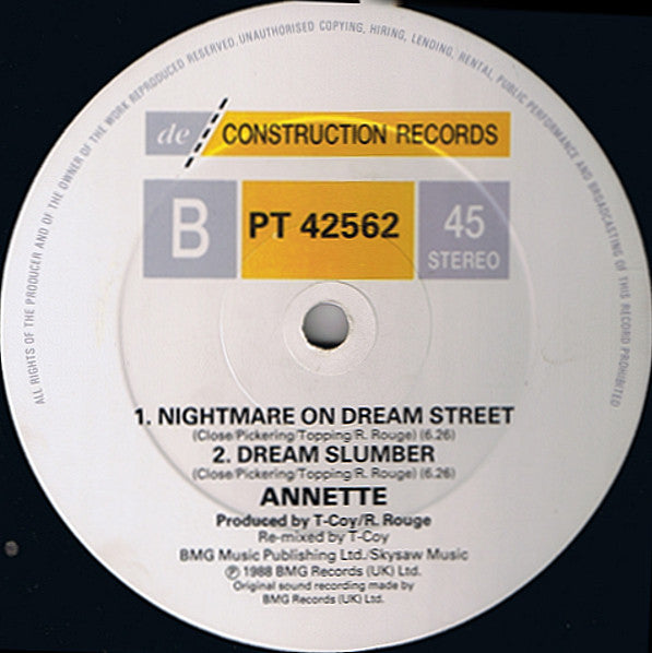 Annette : Dream 17 (12")
