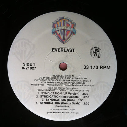 Everlast / Spinmasters* : Syndication / Bustin' Loose (12", Maxi)