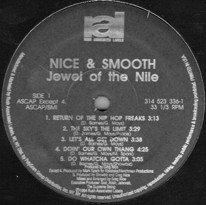 Nice & Smooth : Jewel Of The Nile (LP, Album)
