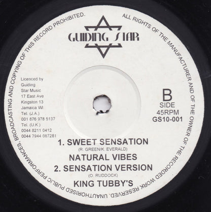 Junior Reid / Natural Vibes : One Sufferation / Sweet Sensation (10", RP)