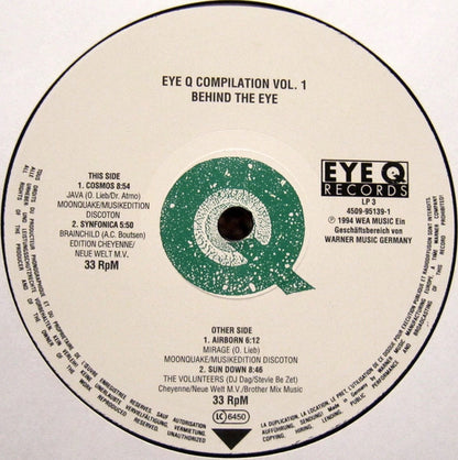Various : Behind The Eye - Eye Q Compilation Vol. 1 (3xLP, Comp)