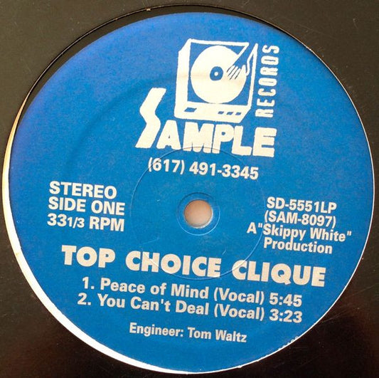Top Choice Clique : Peace Of Mind (12", RE)