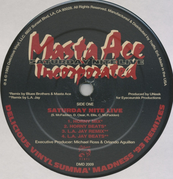 The Pharcyde / Masta Ace Incorporated : Summa' Madness '93 Remixes (12", RP)