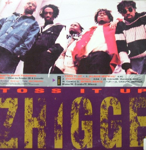 Zhigge : Toss It Up (12", Single)