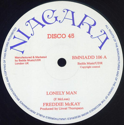 Freddie McKay : Lonely Man (12", RP)