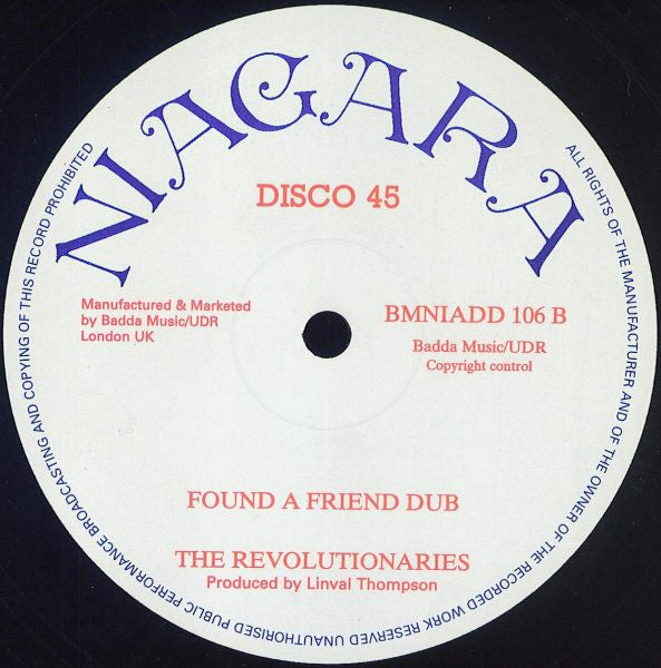 Freddie McKay : Lonely Man (12", RP)