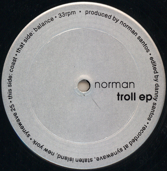 Norman : Troll EP (12", EP)
