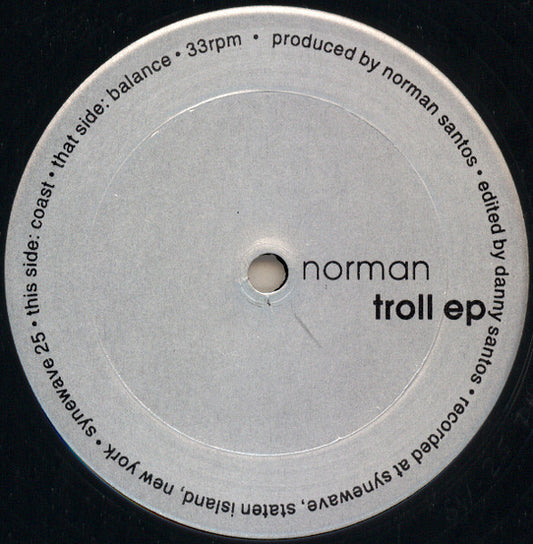Norman : Troll EP (12", EP)