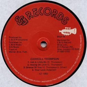 Carroll Thompson : Carroll Thompson (LP, Album)