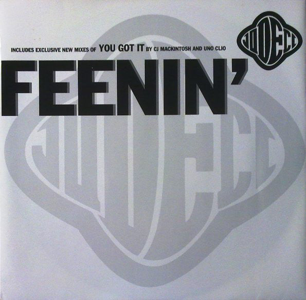 Jodeci : Feenin' (12", Single, 1/2)