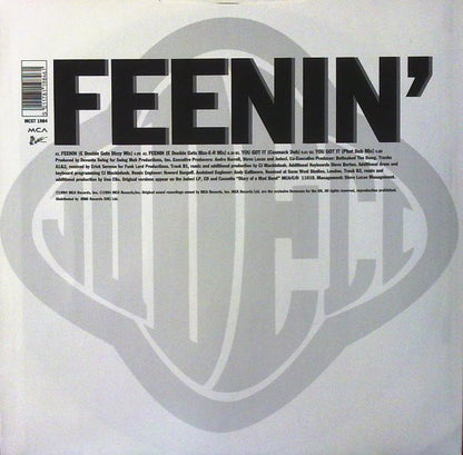 Jodeci : Feenin' (12", Single, 1/2)