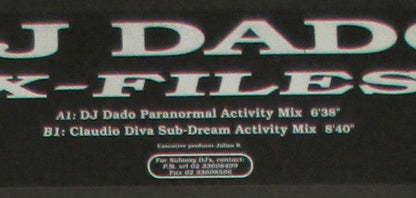 DJ Dado : X-Files (12")