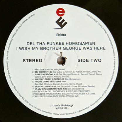 Del Tha Funkee Homosapien : I Wish My Brother George Was Here (LP, Album, RE, 180)