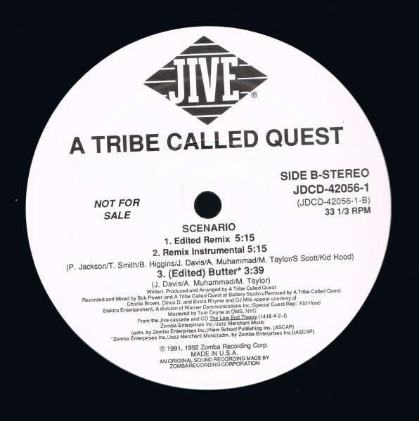 A Tribe Called Quest : Scenario (12", Promo)