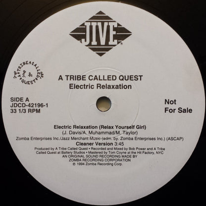 A Tribe Called Quest : Electric Relaxation (Relax Yourself Girl) (12", Promo)
