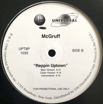 McGruff* : Harlem Kids Get Biz (12", Promo)
