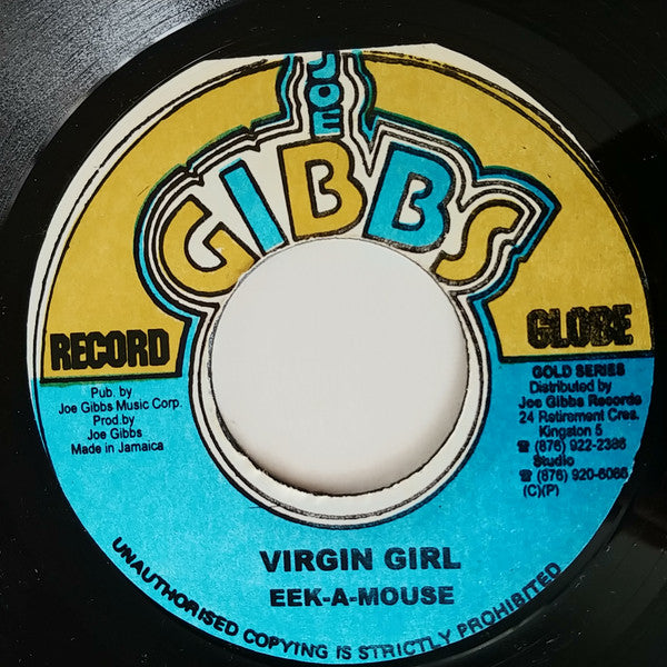Eek-A-Mouse : Virgin Girl (7", RP)