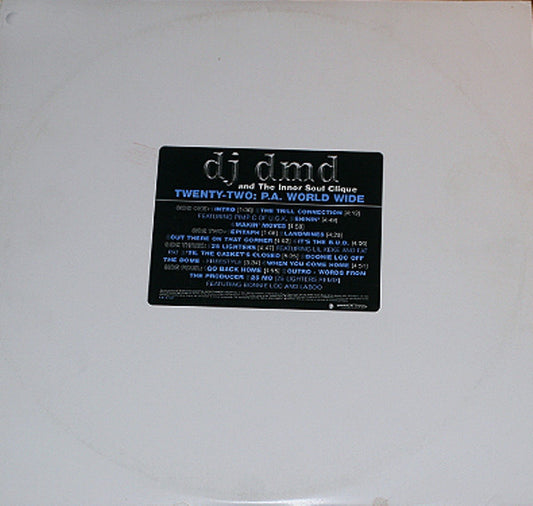 DJ DMD And The Inner Soul Clique : Twenty-Two: P.A. World Wide (2xLP, Album, Promo, Cle)