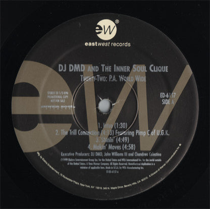 DJ DMD And The Inner Soul Clique : Twenty-Two: P.A. World Wide (2xLP, Album, Promo, Cle)